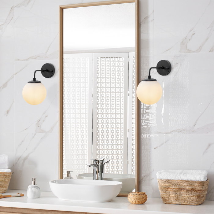 Opviq Lámpara de pared Viran - 10905 Negro y Crema Opviq Lámpara de pared Viran - 10905 Negro y Crema